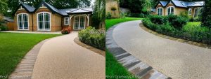 Resin driveway - before and after (11)